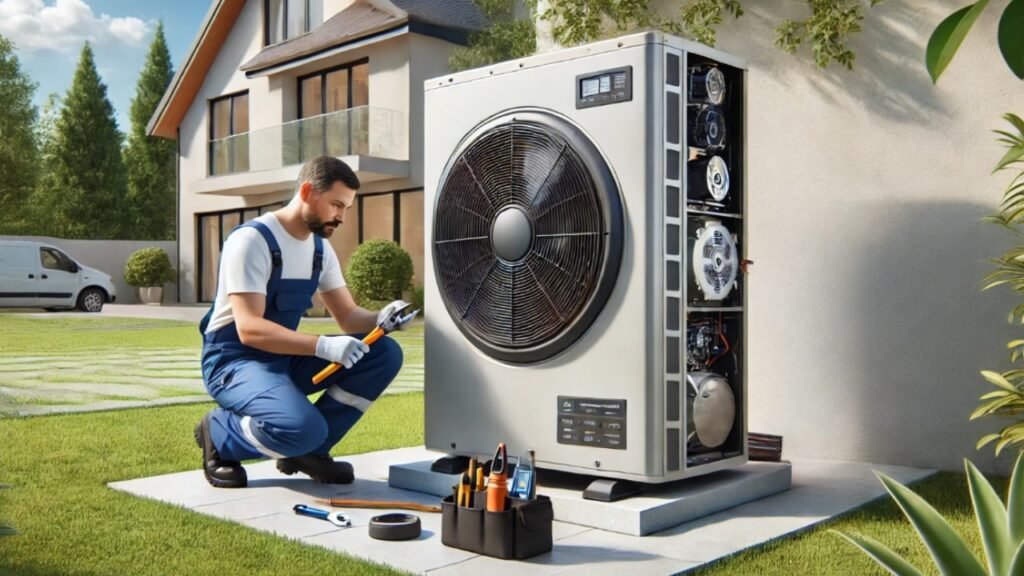 air source heat pump maintenance