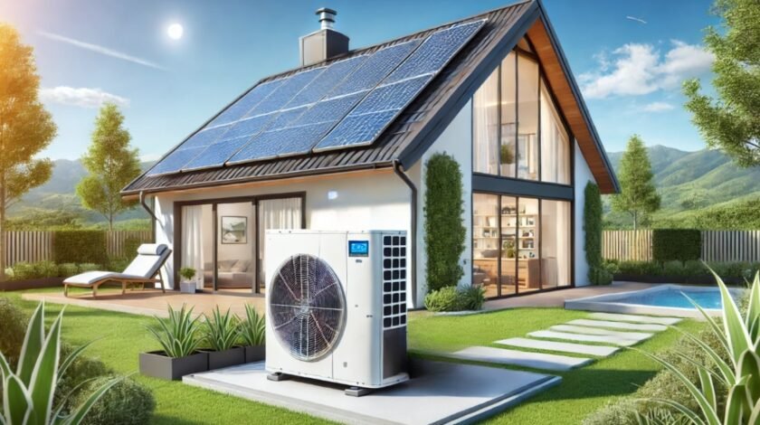 Air Source Heat Pump and Solar Panels