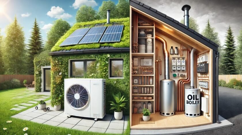 Air Source Heat Pump vs Oil Boiler